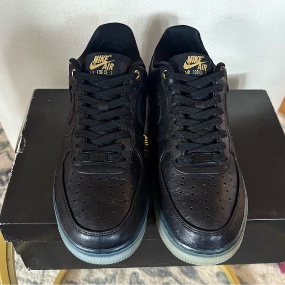 nike air force 1 cmft lux low black ostrich